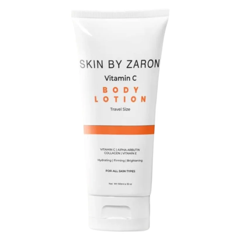 Skin By Zaron Vitamin C Body Lotion (Travel Size): Hydrating & Brightening Formula