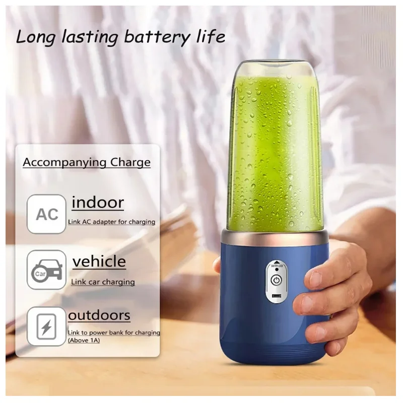 Portable Smoothie Blender - USB Rechargeable & Personal Blender5