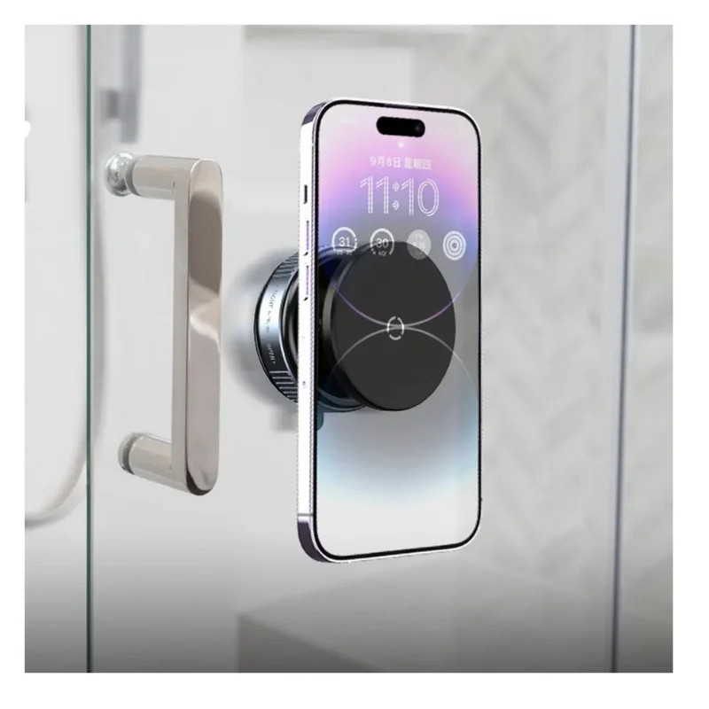 Magnetic Car Phone Mount - Suction Cup & 360° Rotation4