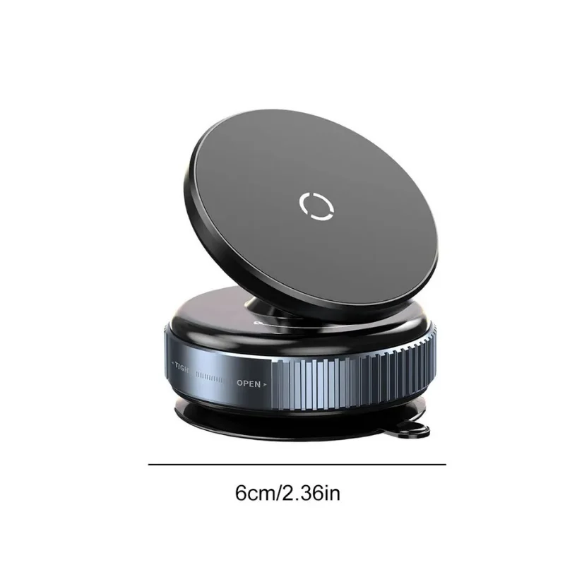 Magnetic Car Phone Mount - Suction Cup & 360° Rotation1