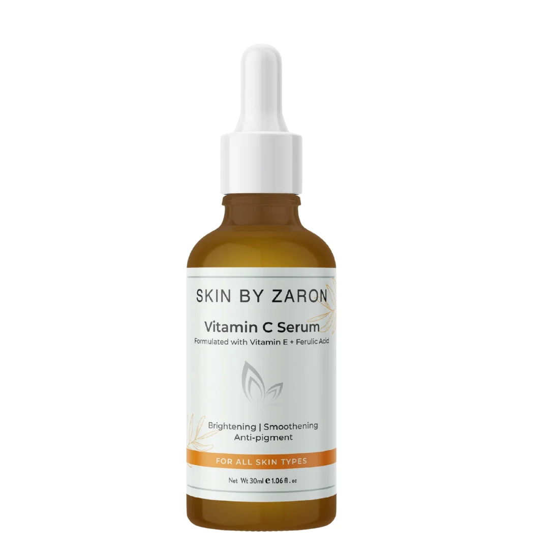 By Zaron Vitamin C Serum: Brightening & Anti-Pigment Formula with Vitamin E & Ferulic Acid1