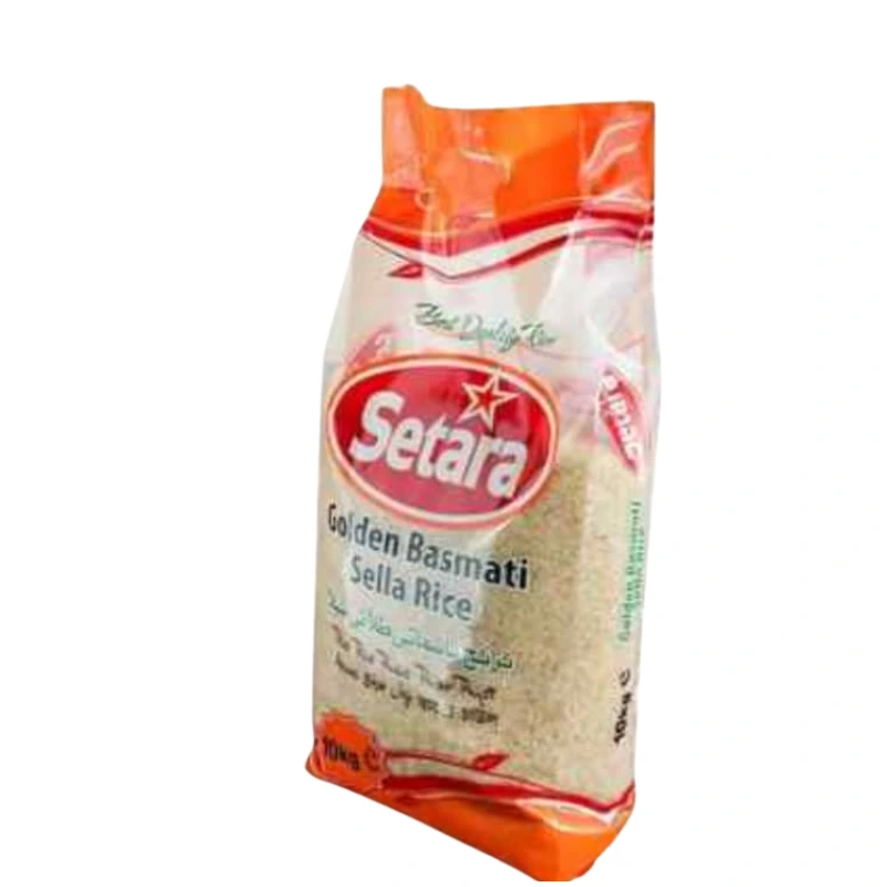 Setara Golden Basmati Sella Rice - Premium Quality, Aromatic, Non-Sticky, (10kg & 5kg Bags)