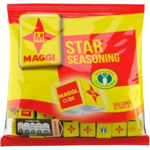 MAGGI Star Seasoning Cubes (1 Pack) - Enriched with Iron & Iodine for Rich Umami Flavor