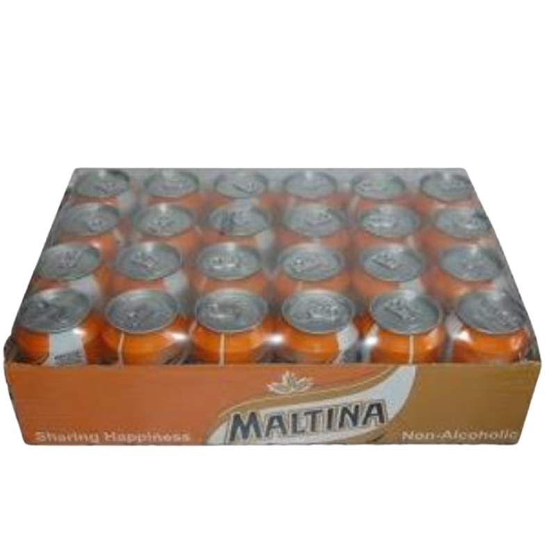 MALTINA Non-Alcoholic Malt Drink - Case of 24 Cans (33cl/330ml) for Refreshment - Image 2