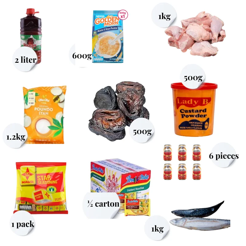 African Classic food Combo – Small1