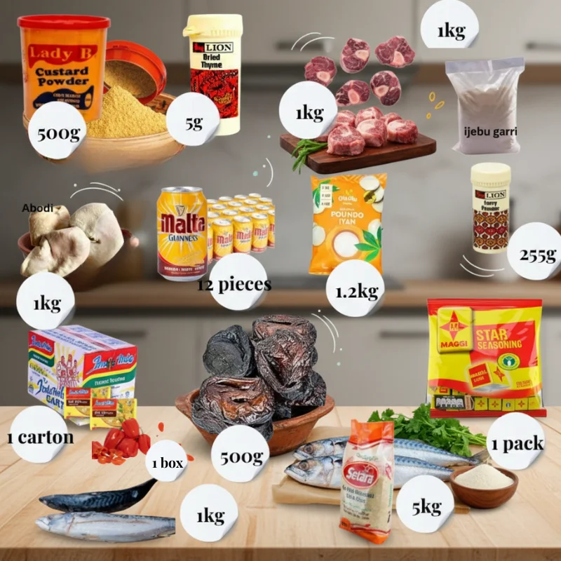 African Food Combo – Large