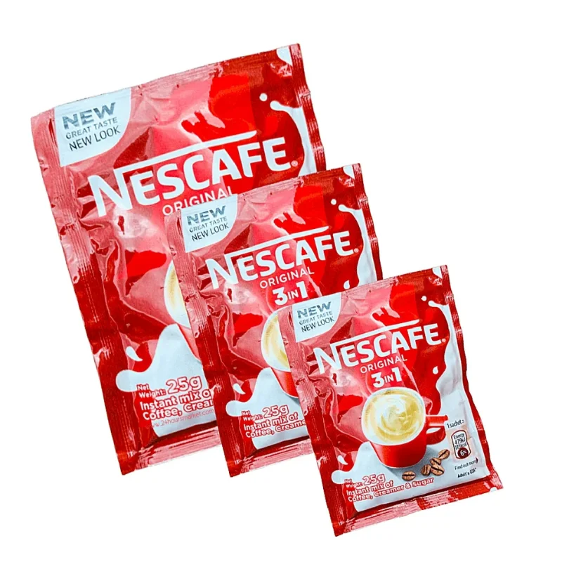 Nescafé Original 3-in-1 Instant Coffee Mix – 25g Sachet (1 roll of 10)