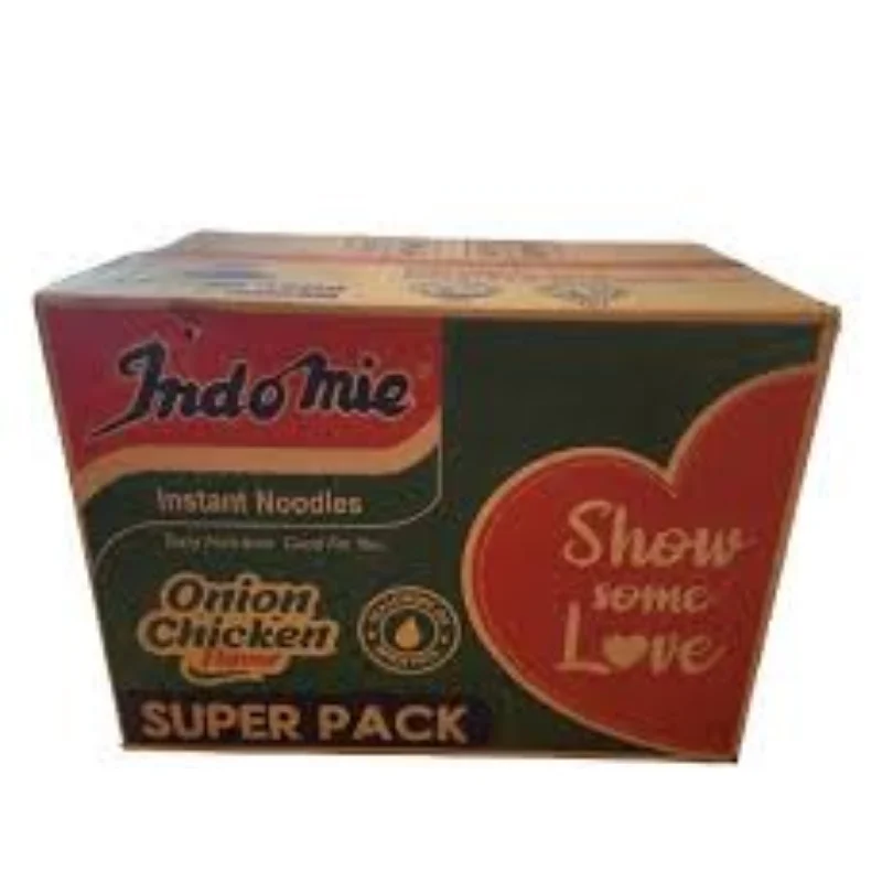 Indomie Onion Chicken Flavor Super Pack – (Carton of 40)
