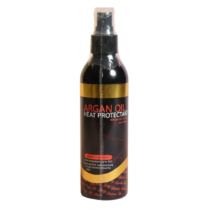 Argan Oil Heat Protectant Spray with Biotin – Ultimate Thermal Shield for All Hair Types