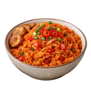 Authentic West African Jollof Rice - Ready-to-Eat Meal
