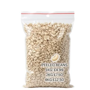 Premium Peeled Beans – Ready-to-Blend for Akara, Moin-Moin & Gbegiri