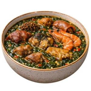 Premium Ugwu Soup (Edikang Ikong Style) – Nutritious Vegetable Delicacy