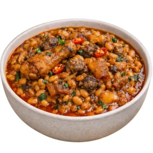 Ewa Riro – Authentic Nigerian Beans Pottage with Assorted Meats