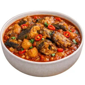 Peppered Fish Stew – Authentic Nigerian Spicy Tomato & Bell Pepper Sauce