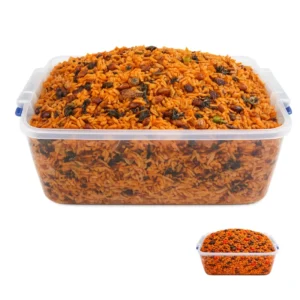 Jollof Rice and Beans – A West African Ready To Eat Meal