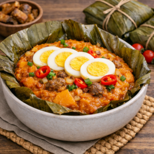 Premium Leaf-Wrapped Moi Moi – Authentic Nigerian Steamed Bean Pudding