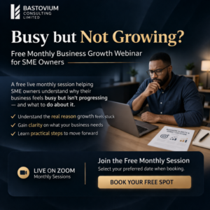 Busy but Not Growing – Free Business Growth Webinar for SME Owners | Business Clarity & Direction Masterclass