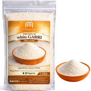White Garri – 100% Natural Cassava Flakes