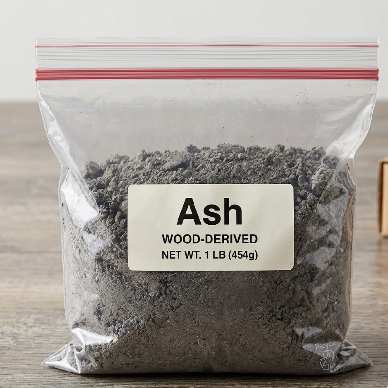 Premium Pure Organic Wood Ash - 100 grams1