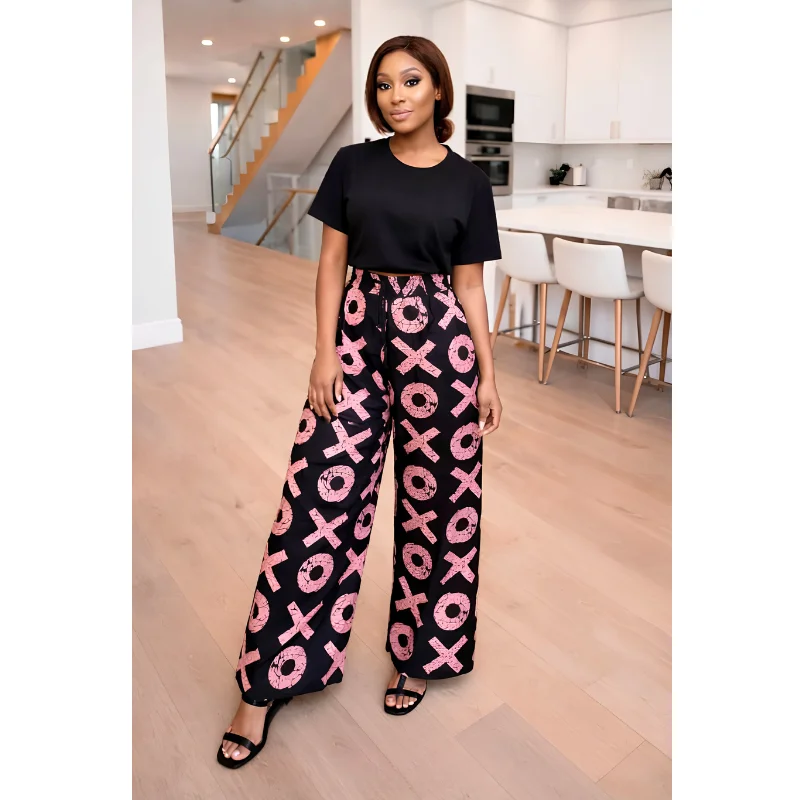 High Waisted Wide Leg Palazzo Pants