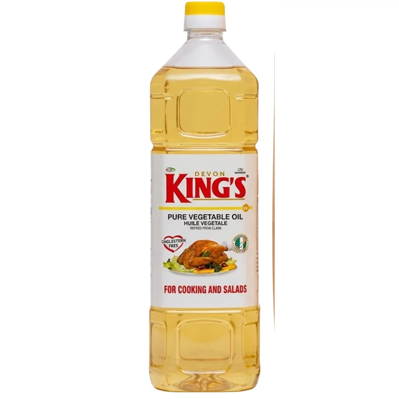 Devon King's Pure Vegetable Oil UK, Cooking Oil (1L & 5L) - Image 2