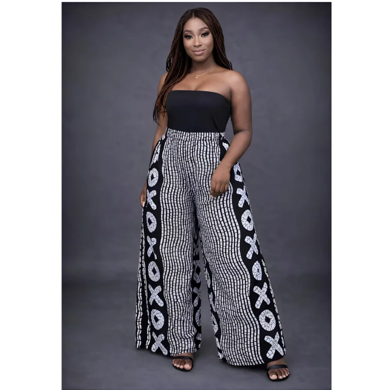 High-Waisted Wide-Leg Palazzo Pants UK