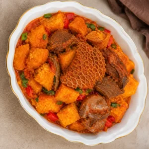 Yam Pottage with Assorted Meats
