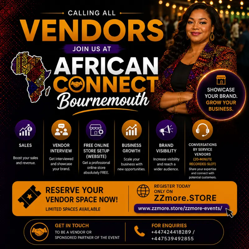 African Connect Bournemouth Service Provider Ticket