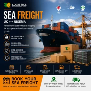 Book Sea Freight UK to Nigeria