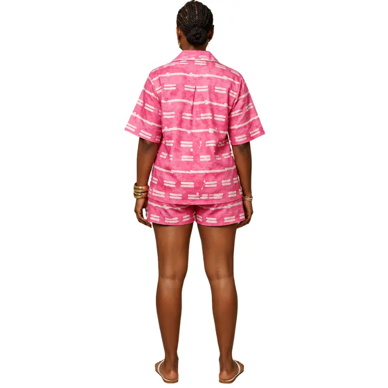 Elegant Chioma Adire Brocade Two Piece Set - One Size - Image 2