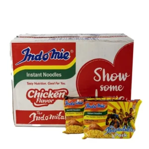 Indomie Chicken noodles carton
