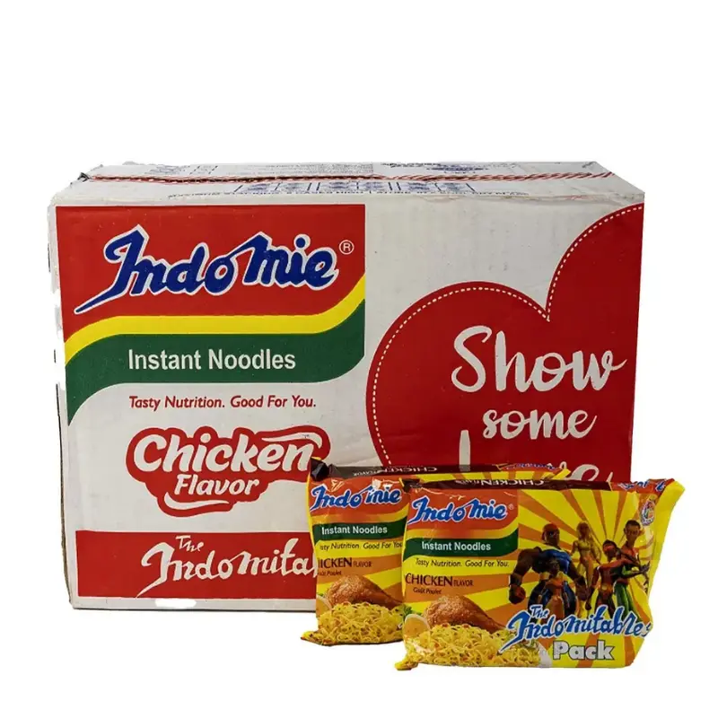 Indomie Chicken noodles carton