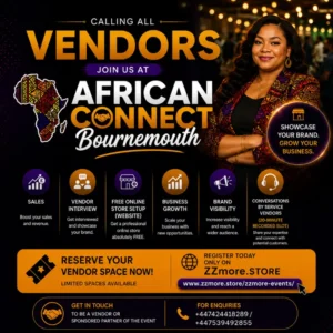 African Connect Bournemouth Vendor Ticket
