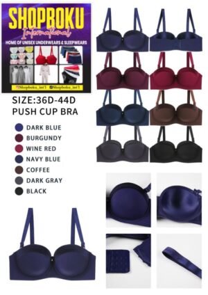 Padded Half-Cup Push-Up Bra (2-Piece Set)