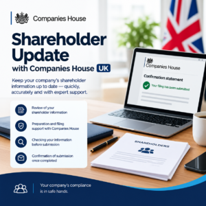 Shareholder Update with Companies House – UK