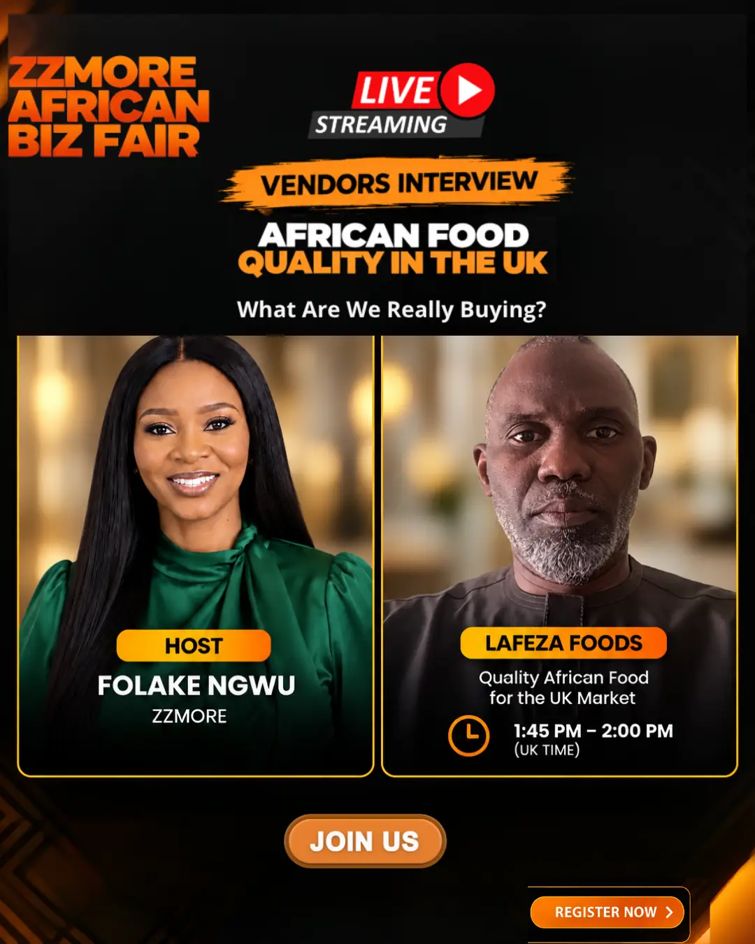 African food quality in the UK
