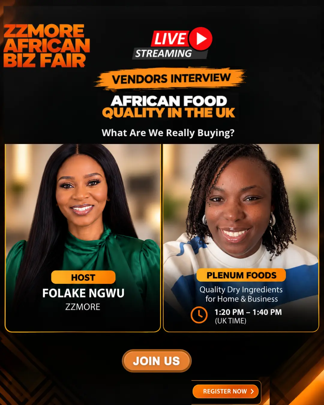 Plenum Foods African food quality interview